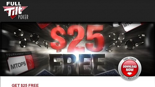 full tilt 25$ free poker bonus october 2013